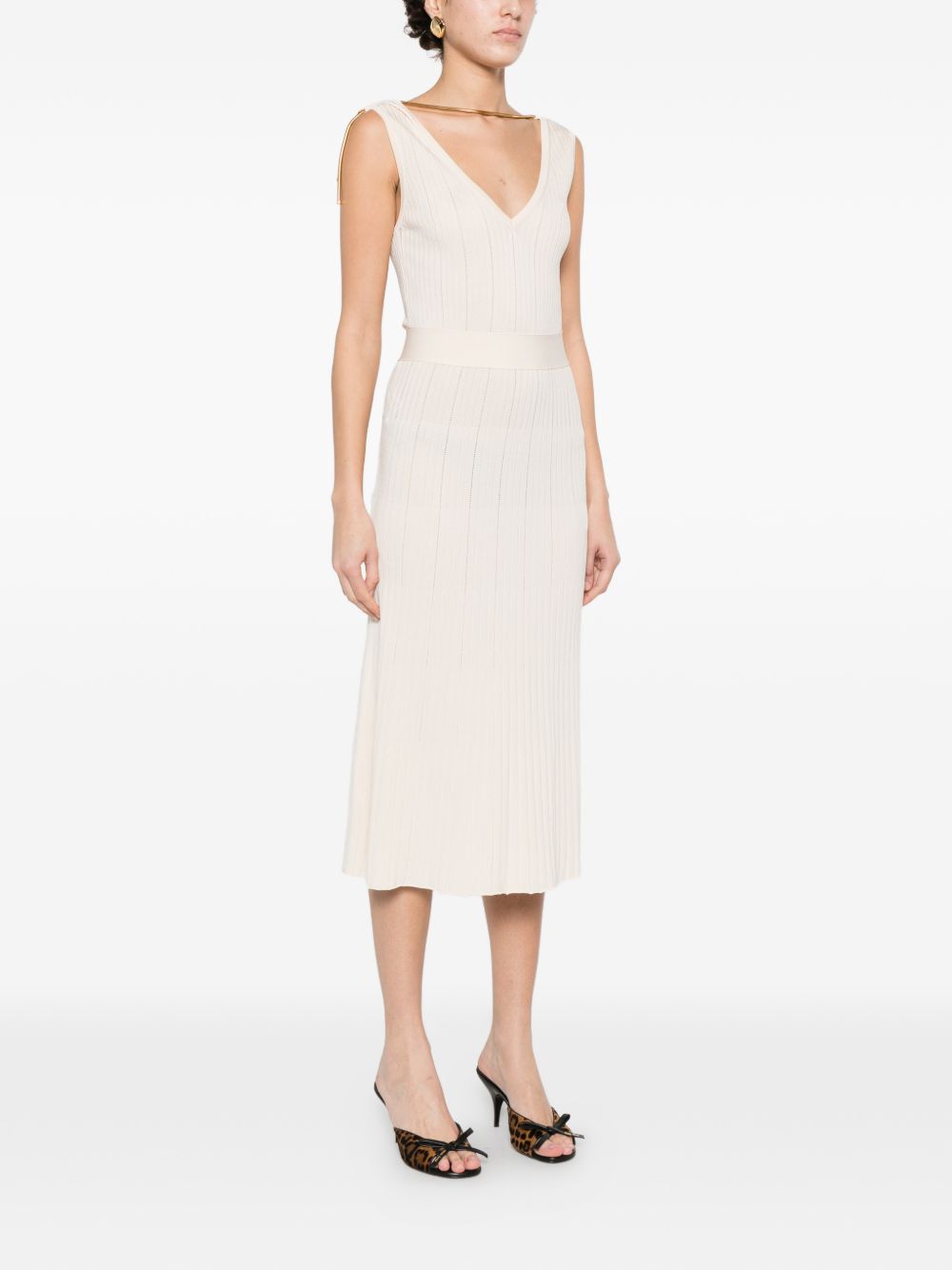Elisabetta Franchi Dresses White