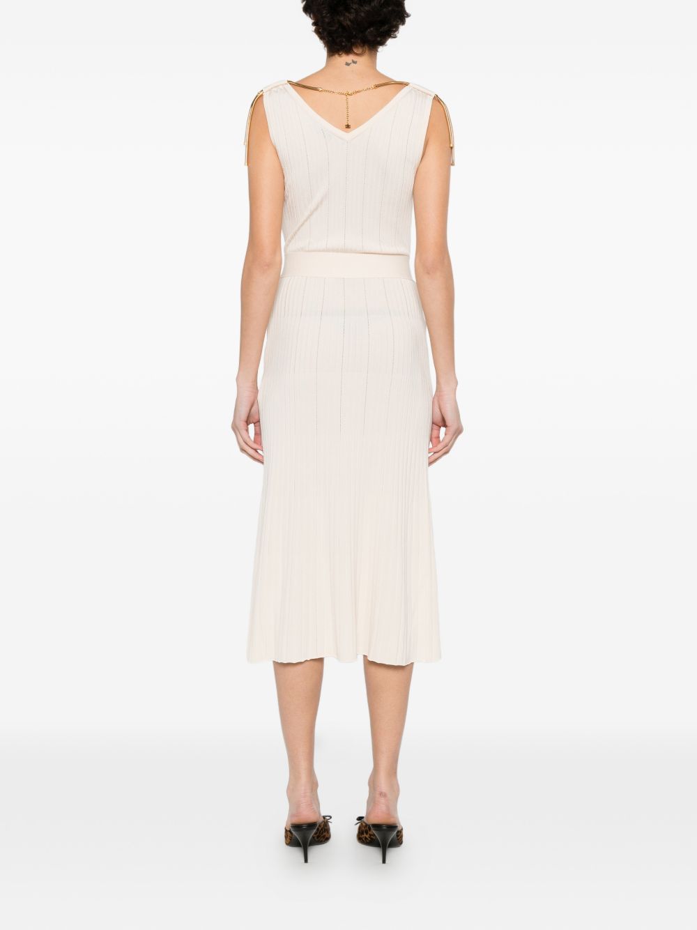 Elisabetta Franchi Dresses White