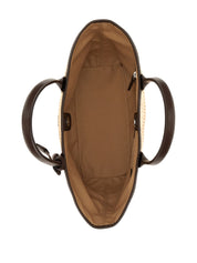 Hogan Shopper Bag in Beige — New Rafia Tote