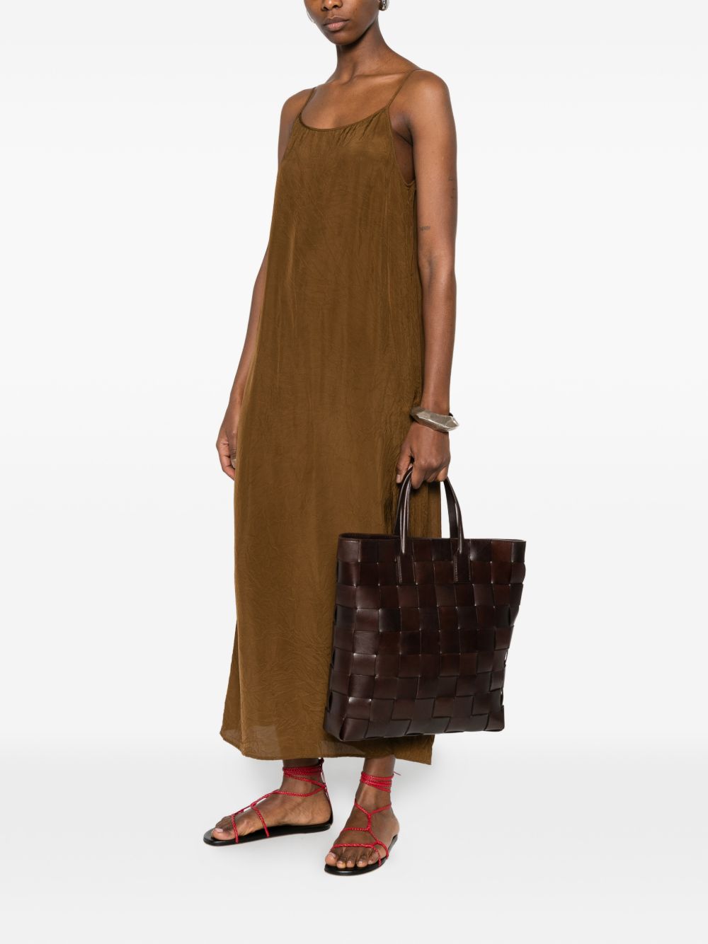 Uma Wang Dresses — Camel Anaya Long Dress