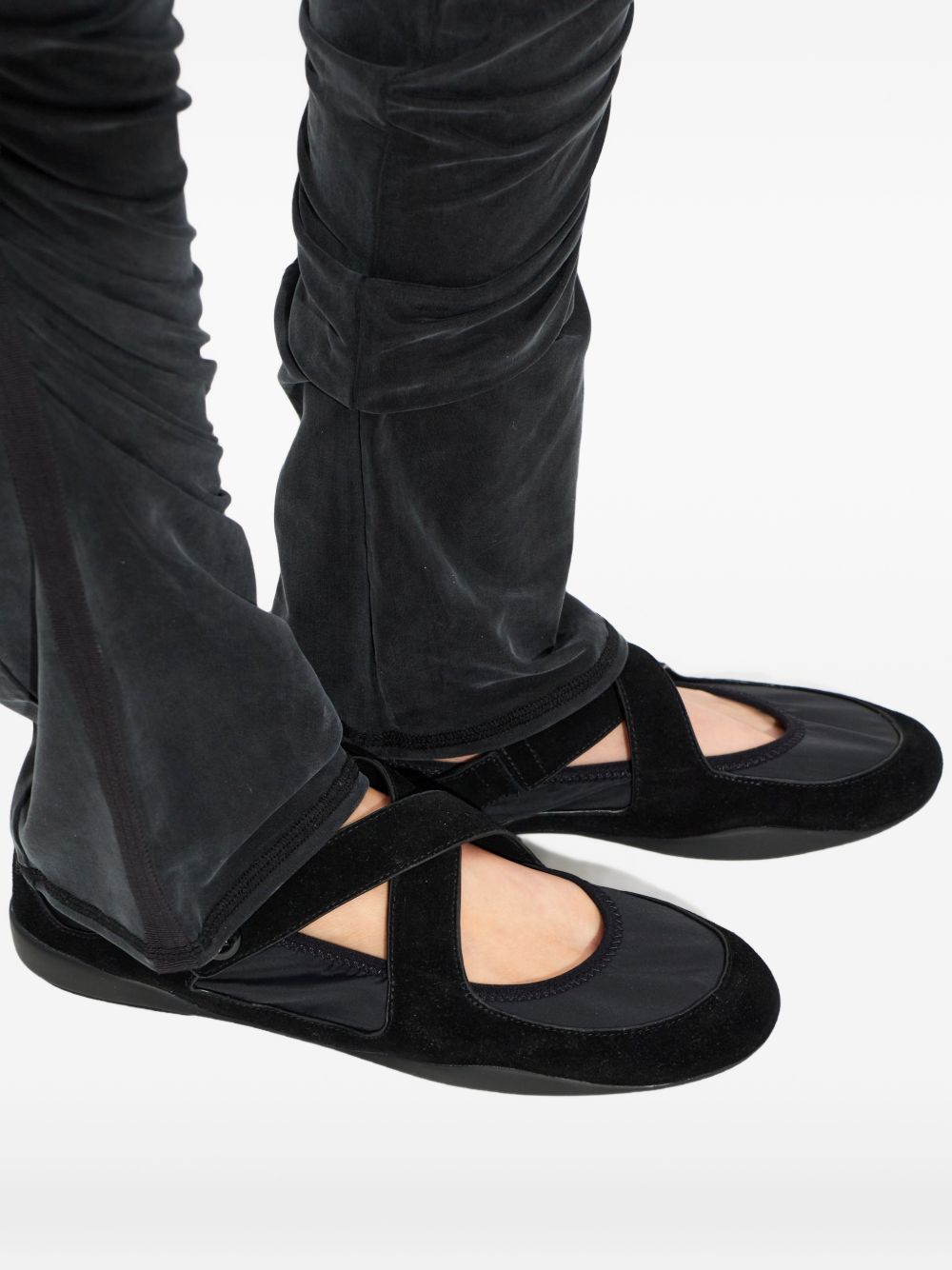 Tory Burch Flat Shoes Black — Romy Sport Ballets