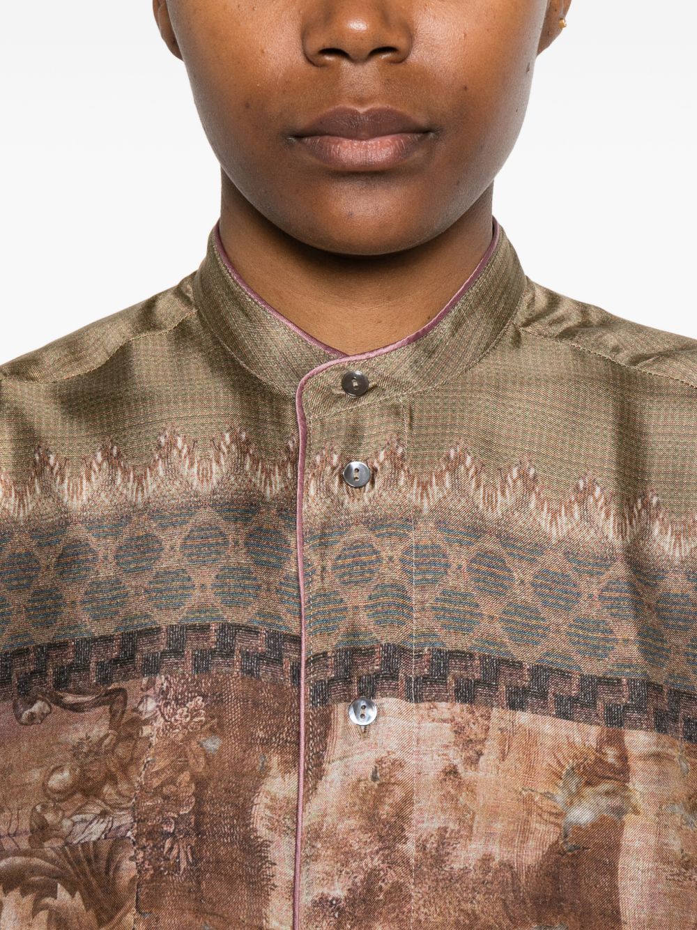 Pierre Louis Mascia Shirts Green