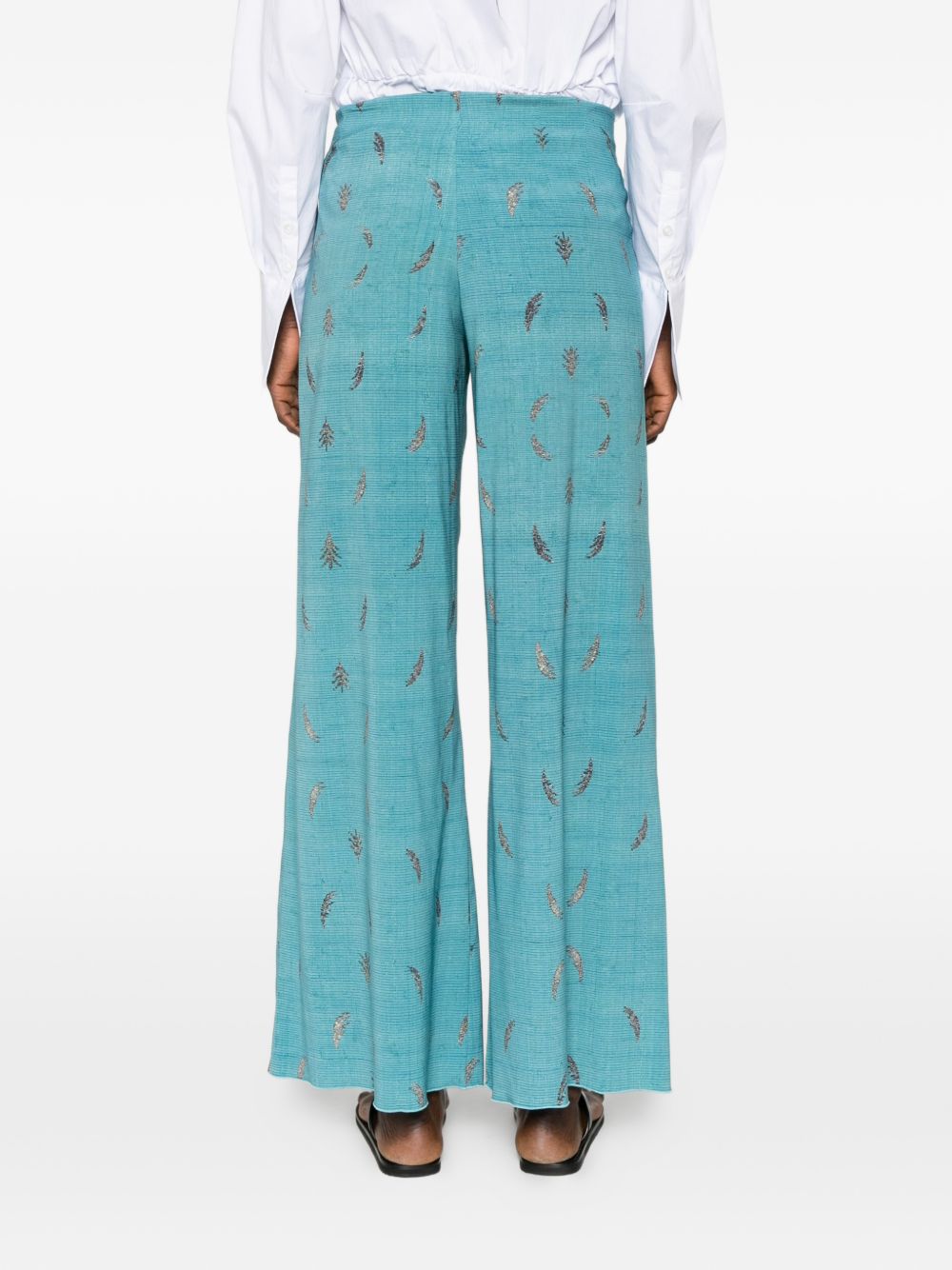 Pierre Louis Mascia Trousers Clear Blue