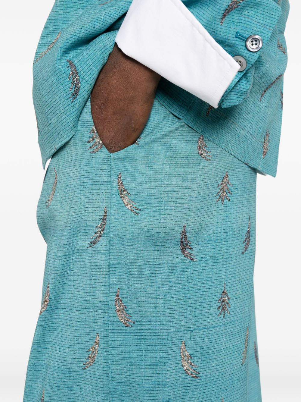 Pierre Louis Mascia Trousers Clear Blue