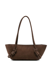 Hereu Brown Fleca Leather Shoulder Bag — New In