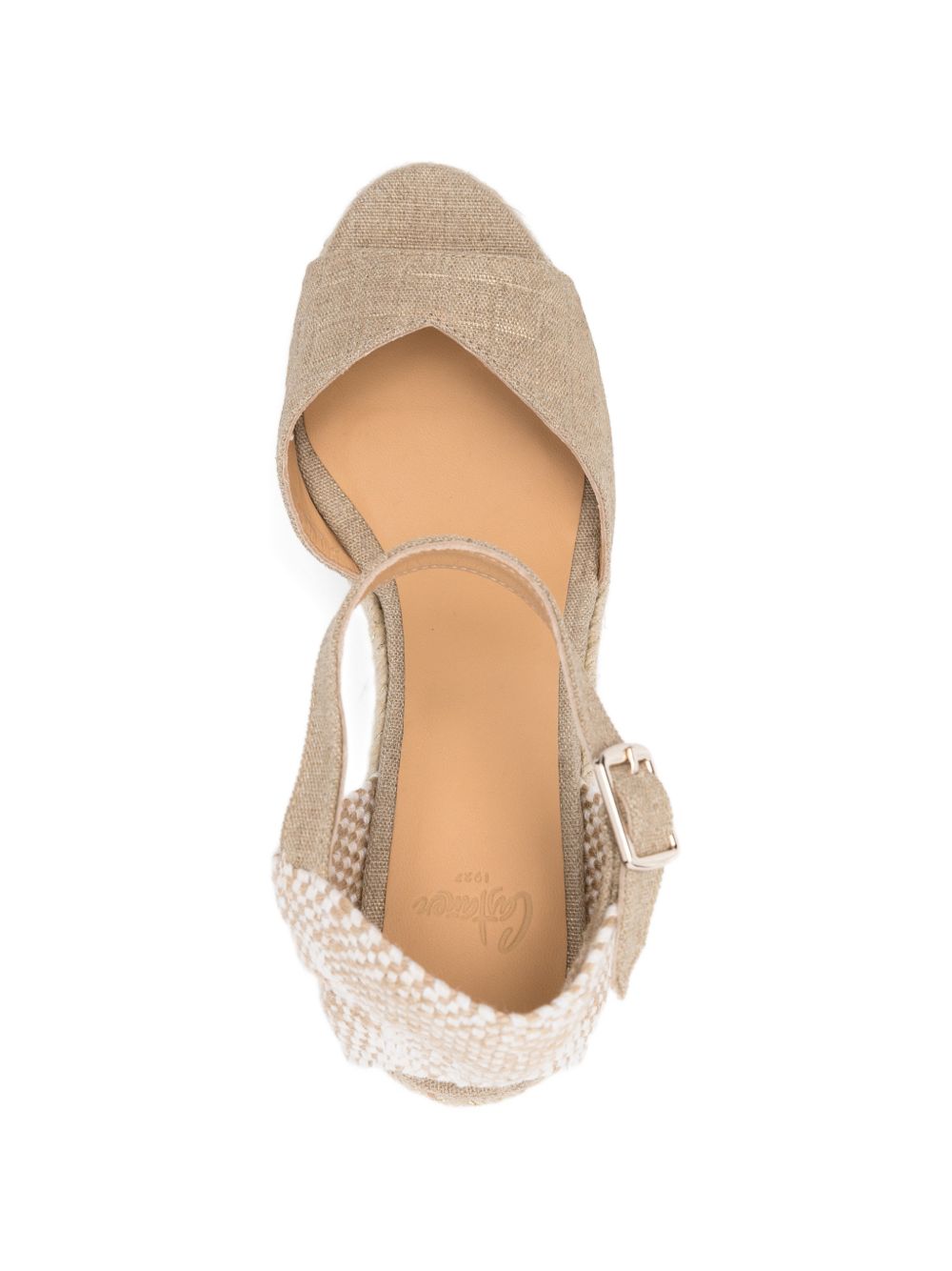 Castañer Espadrilles — Golden Flat Shoes, New In