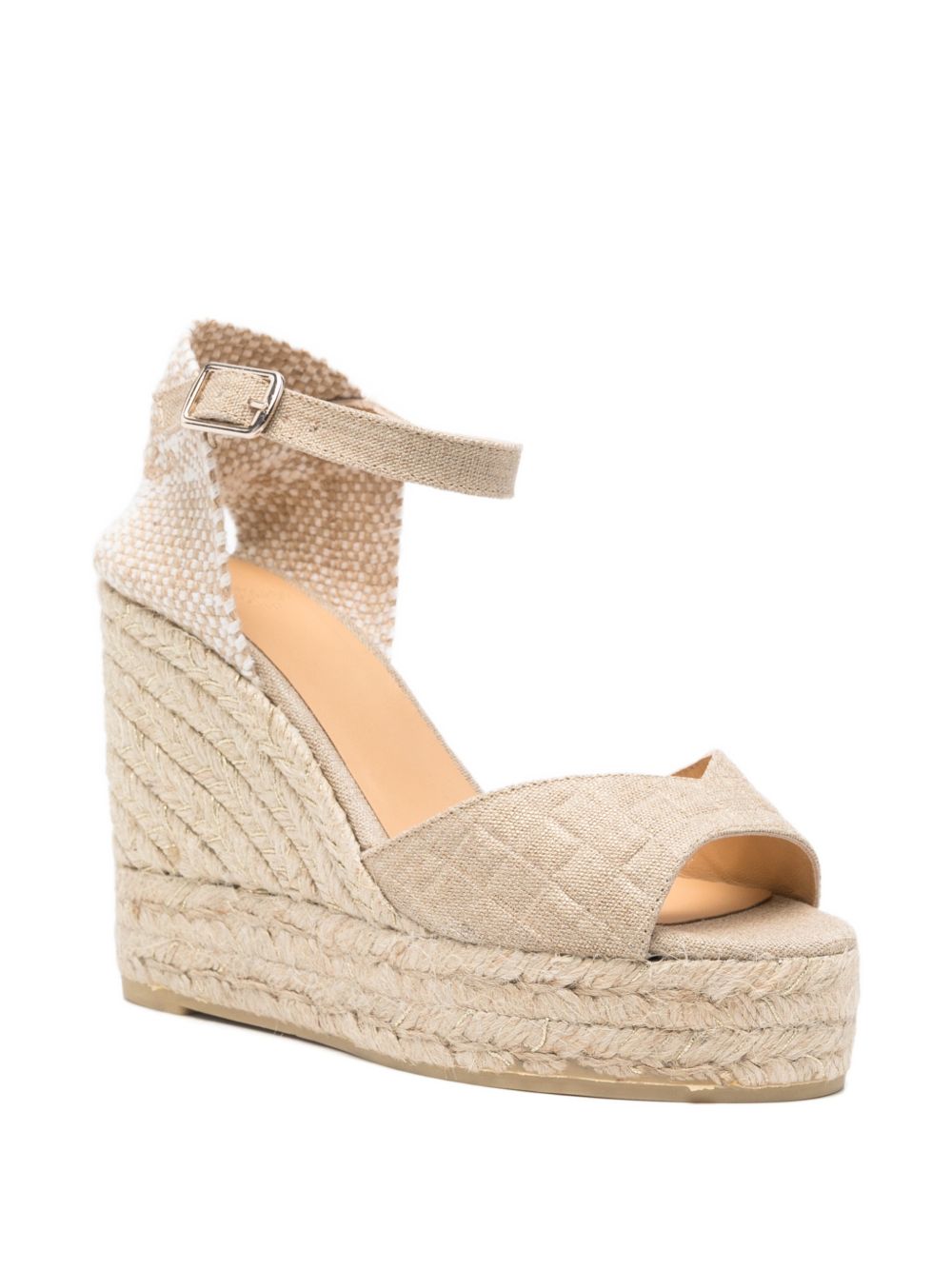 Castañer Espadrilles — Golden Flat Shoes, New In