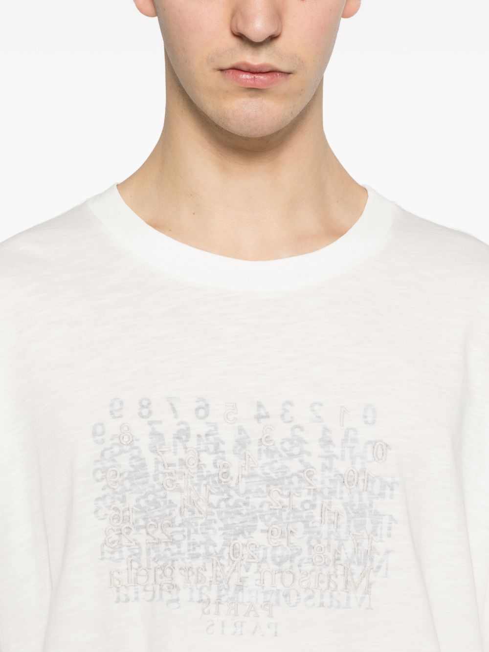 Maison Margiela White T-Shirts & Polos — Topwear