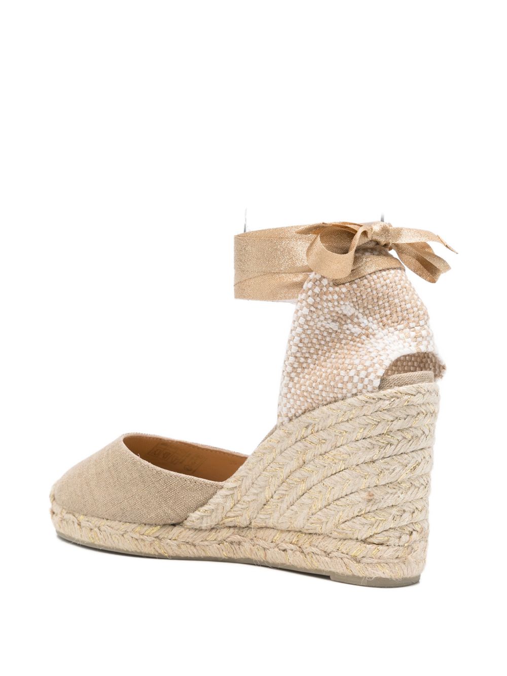 Castañer Espadrilles — Golden Flat Shoes for Women