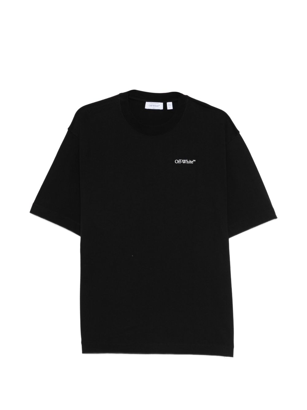 Off White T-Shirts & Polos — Black Topwear Collection