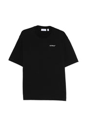Off White T-Shirts & Polos — Black Topwear Collection