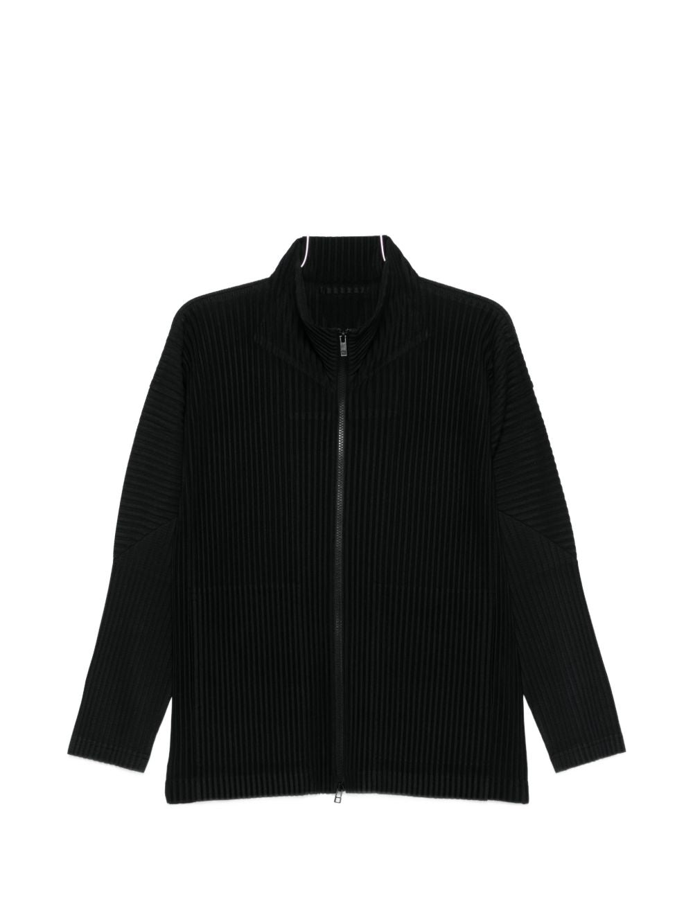 HOMME PLISSE' ISSEY MIYAKE Shirts — Black Plissé