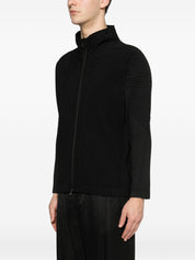HOMME PLISSE' ISSEY MIYAKE Shirts — Black Plissé