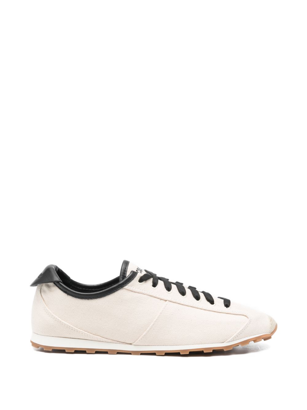 JACQUEMUS Beige Sneakers — New Men's Leather Trainer