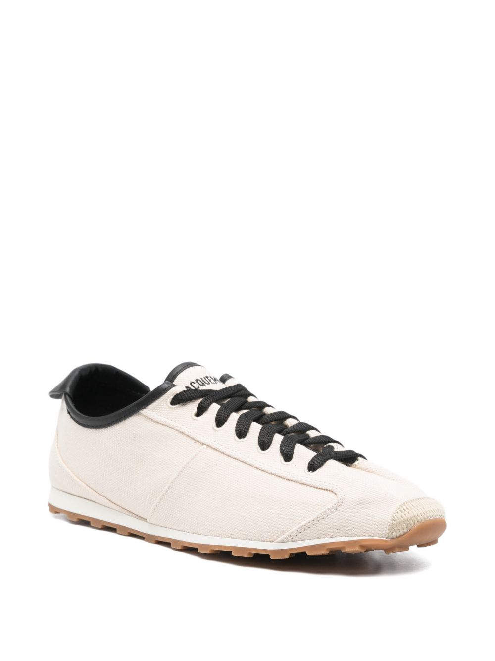 JACQUEMUS Beige Sneakers — New Men's Leather Trainer