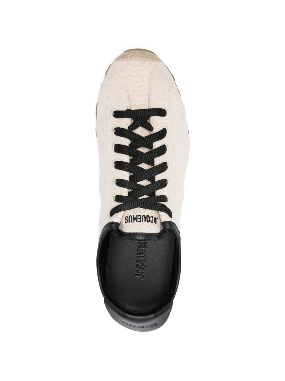 JACQUEMUS Beige Sneakers — New Men's Leather Trainer