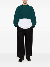 HOMME PLISSE' ISSEY MIYAKE Blue Pleated Top