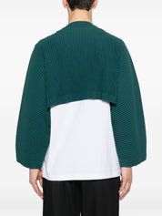 HOMME PLISSE' ISSEY MIYAKE Blue Pleated Top