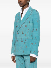 Pierre Louis Mascia Jackets Clear Blue