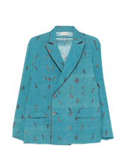 Pierre Louis Mascia Jackets Clear Blue