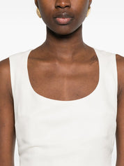 JACQUEMUS White Dresses — La Robe Tablier Long Dress