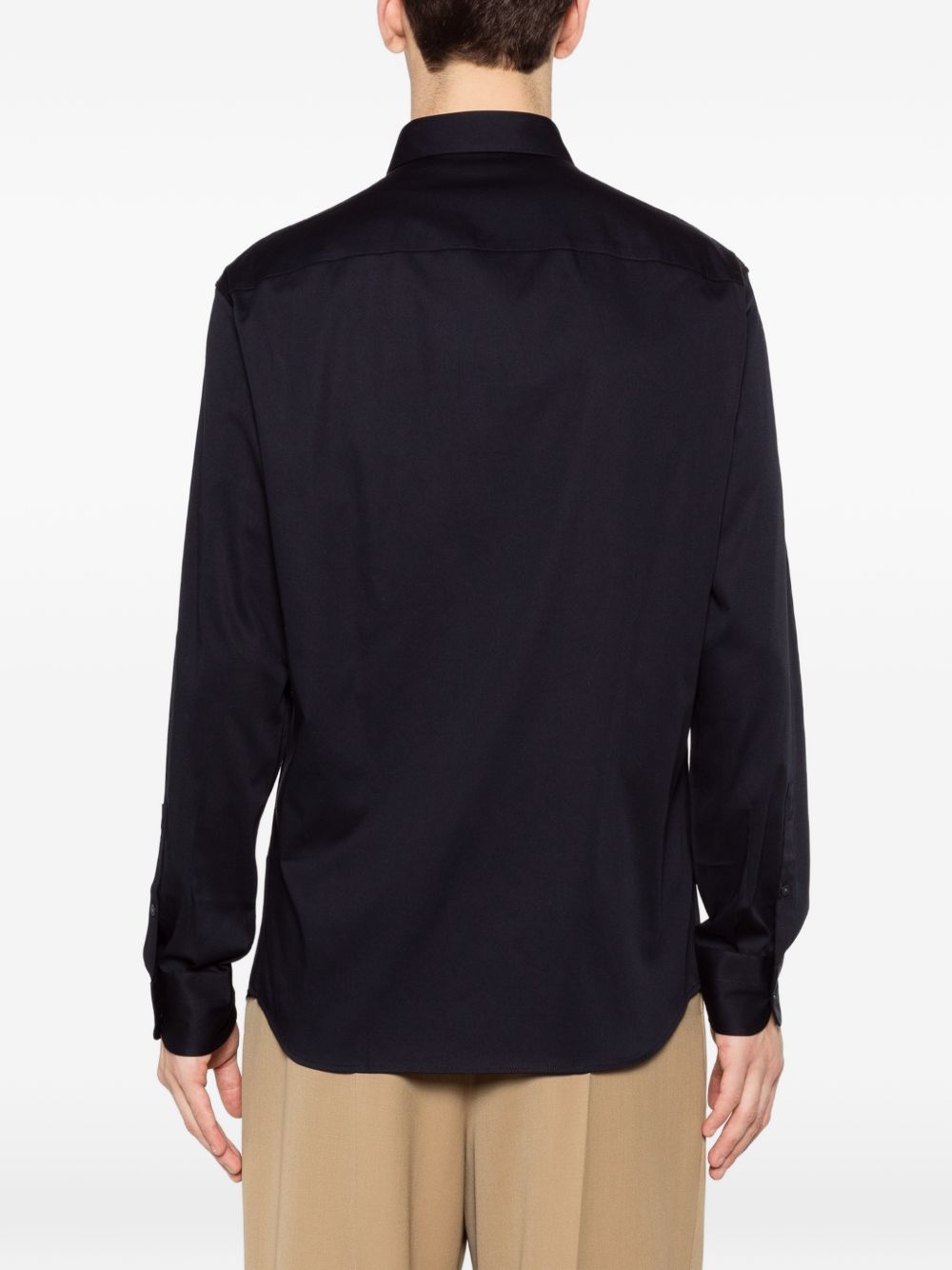 Emporio Armani Shirts Blue