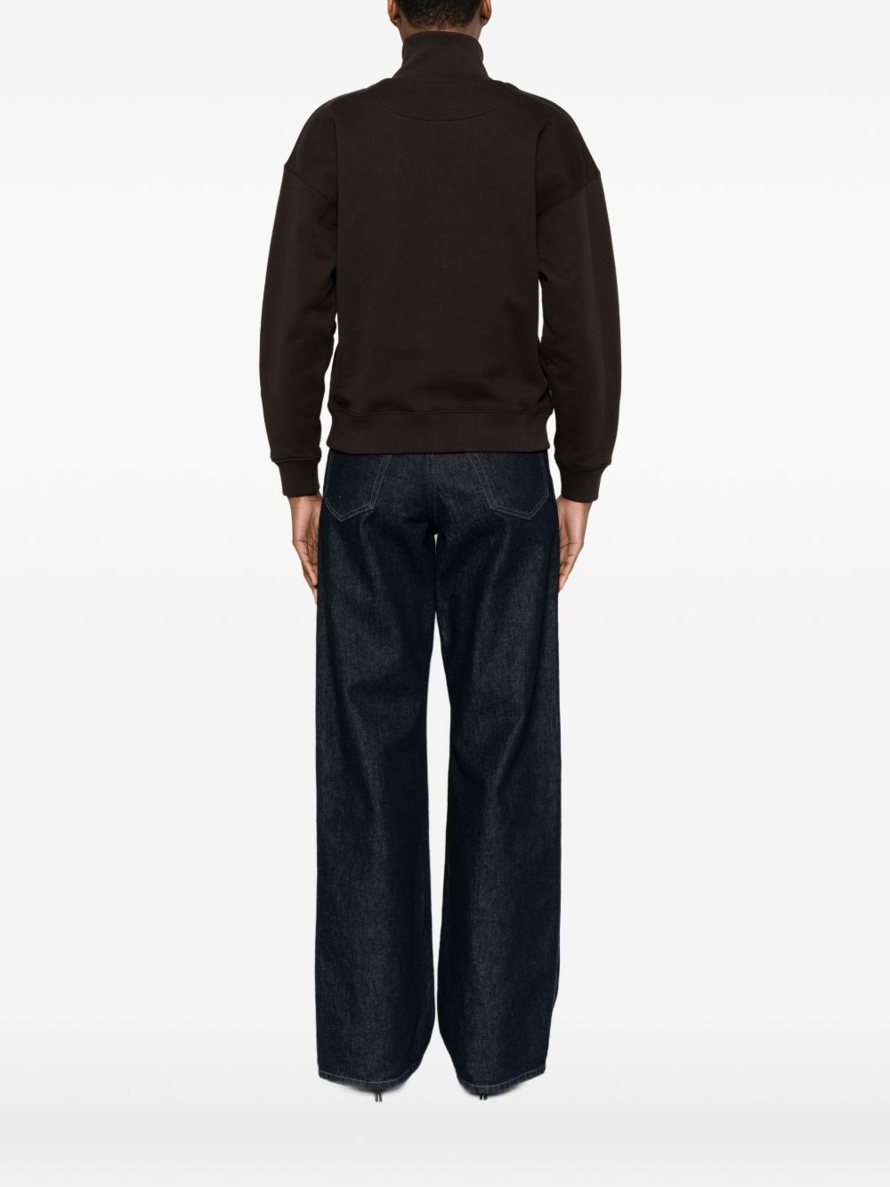 Maison Kitsuné MAISON KITSUNE' Sweaters Brown