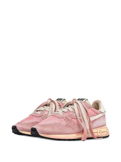 Autry Pink Sneakers — Women's Reelwind Super Vintage