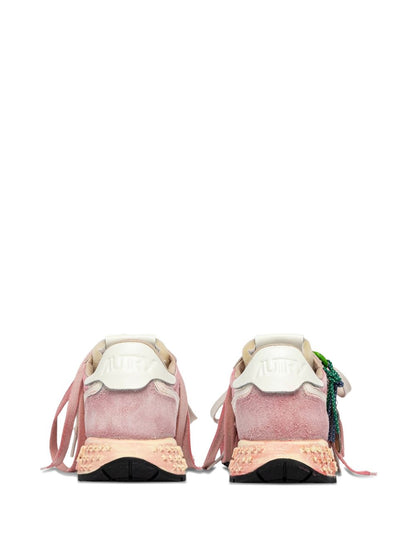 Autry Pink Sneakers — Women's Reelwind Super Vintage