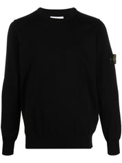 Stone Island Black Sweaters — New Men’s Topwear