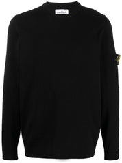 Stone Island Sweaters Black