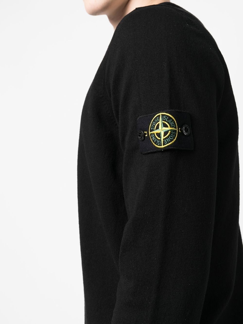 Stone Island Sweaters Black