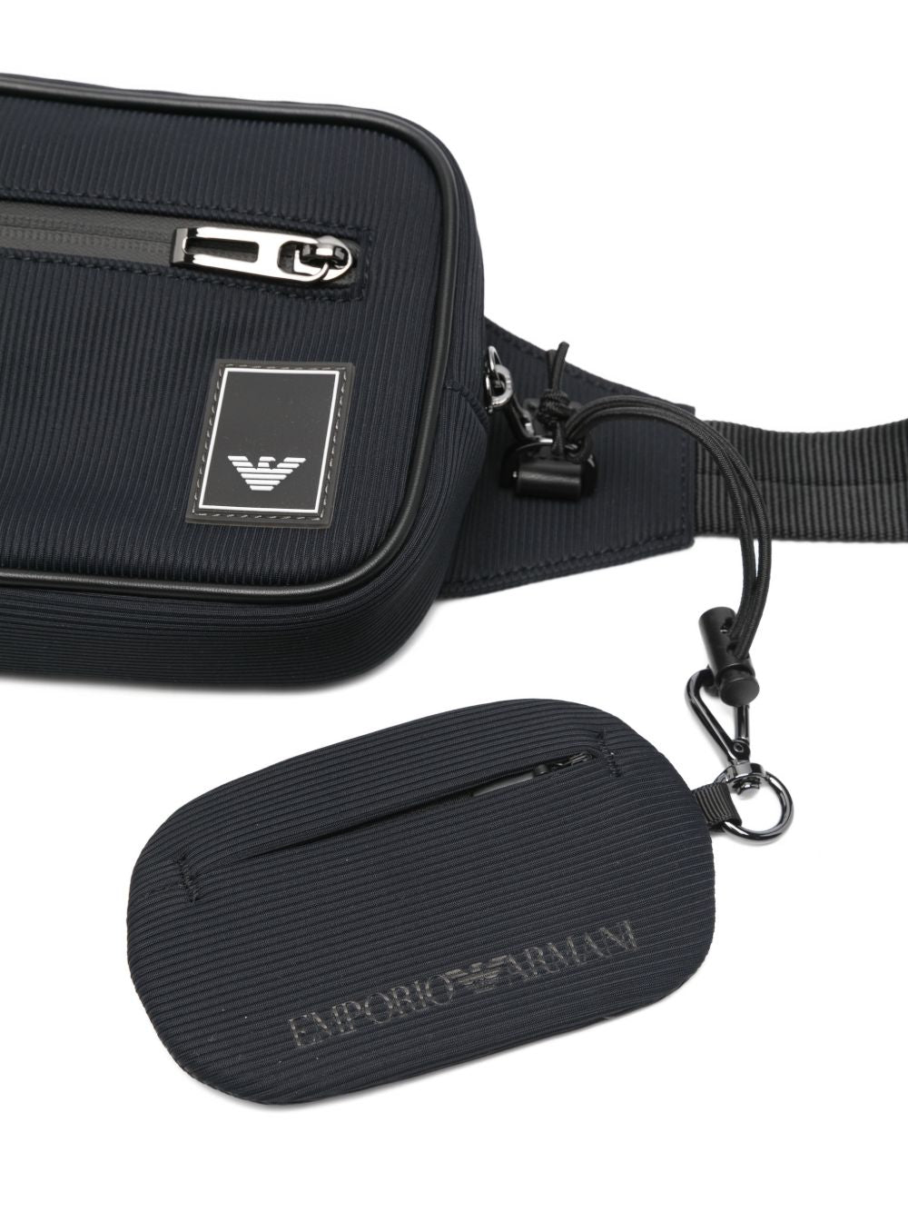 Emporio Armani Blue Belt Bag — New Capsule