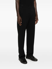 Emporio Armani Black Trousers — Men's Cotton Fit