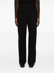 Emporio Armani Black Trousers — Men's Cotton Fit