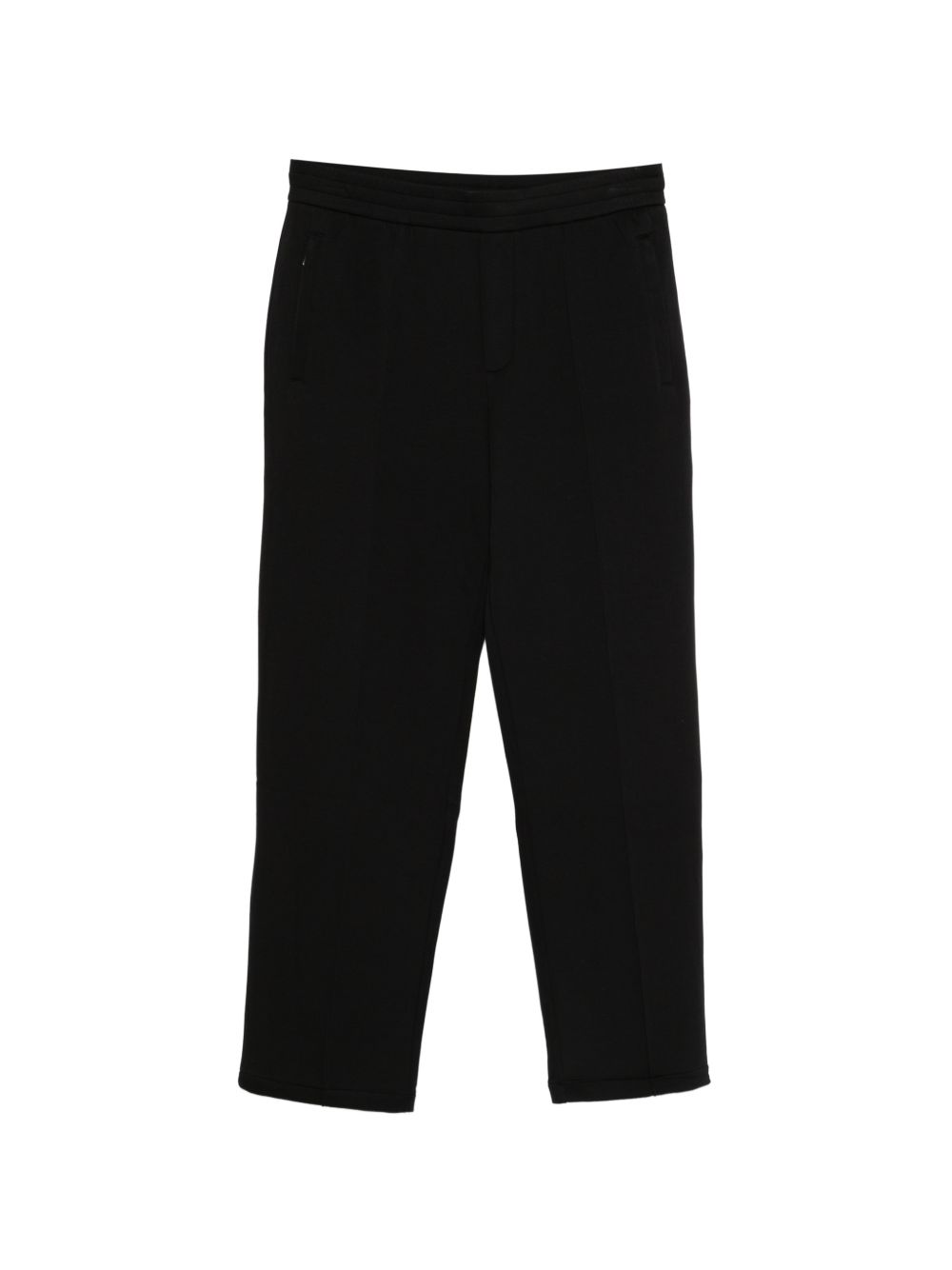 Emporio Armani Black Trousers — Men's Cotton Fit