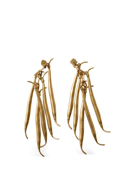 JACQUEMUS Bijoux Golden Earrings — Jewellery Edit