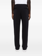 Emporio Armani Blue Trousers — Men's Cotton Sweatpants