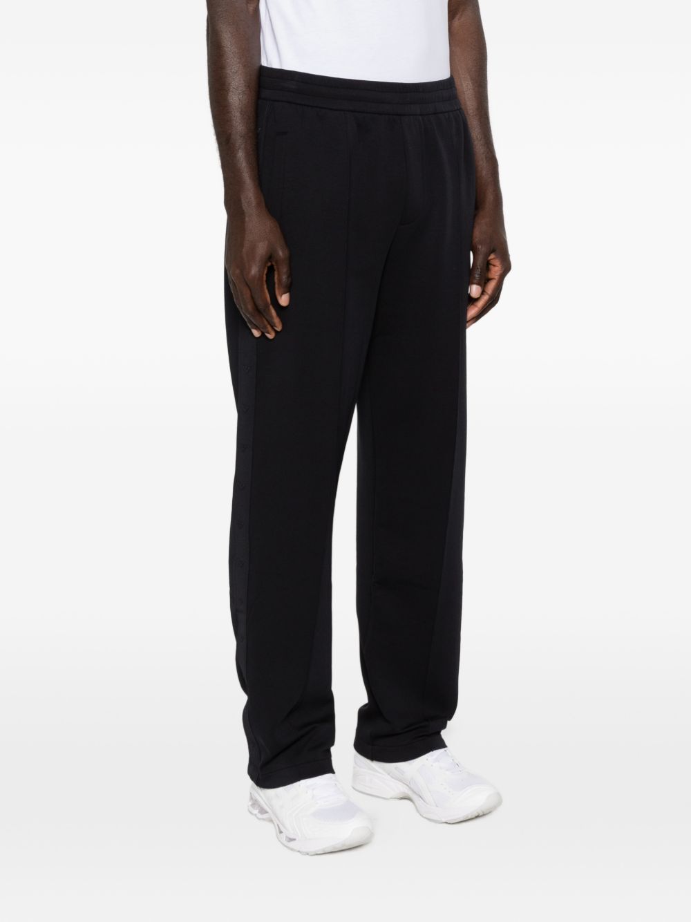 Emporio Armani Blue Trousers — New Men's Cotton Sweatpants
