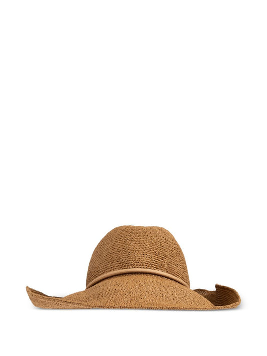 Emporio Armani Beige Cloche Hat - New In