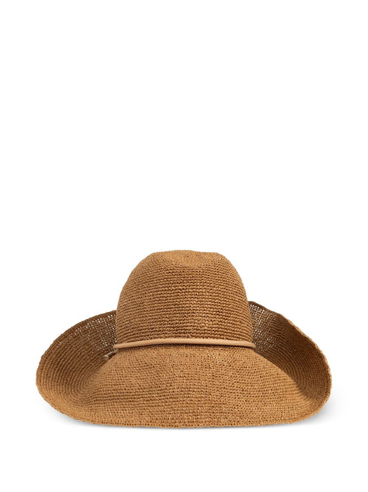 Emporio Armani Beige Cloche Hat - New In