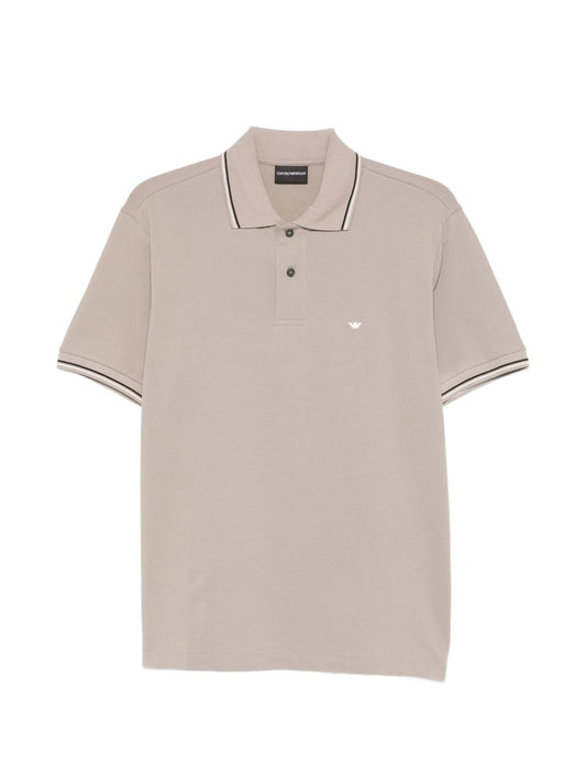 Emporio Armani Dove Grey T-Shirts & Polos for Men