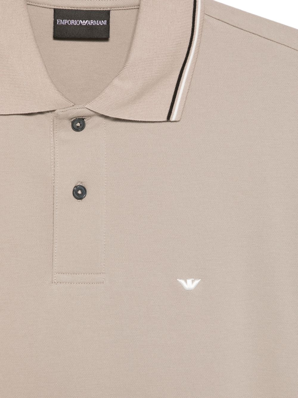 Emporio Armani T-shirts and Polos Dove Grey