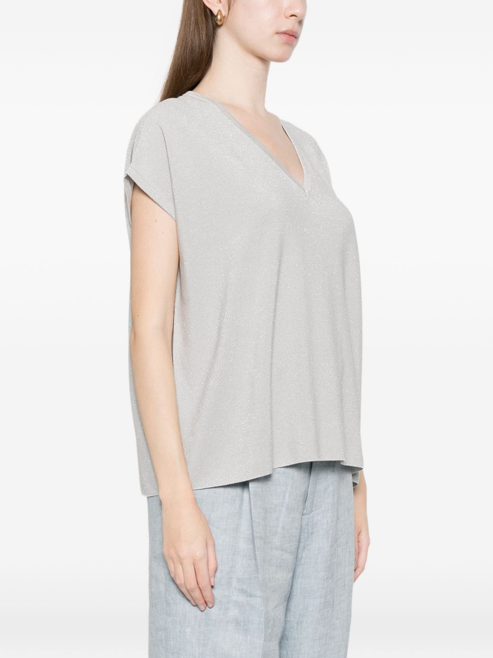 Fabiana Filippi Top Clear Blue