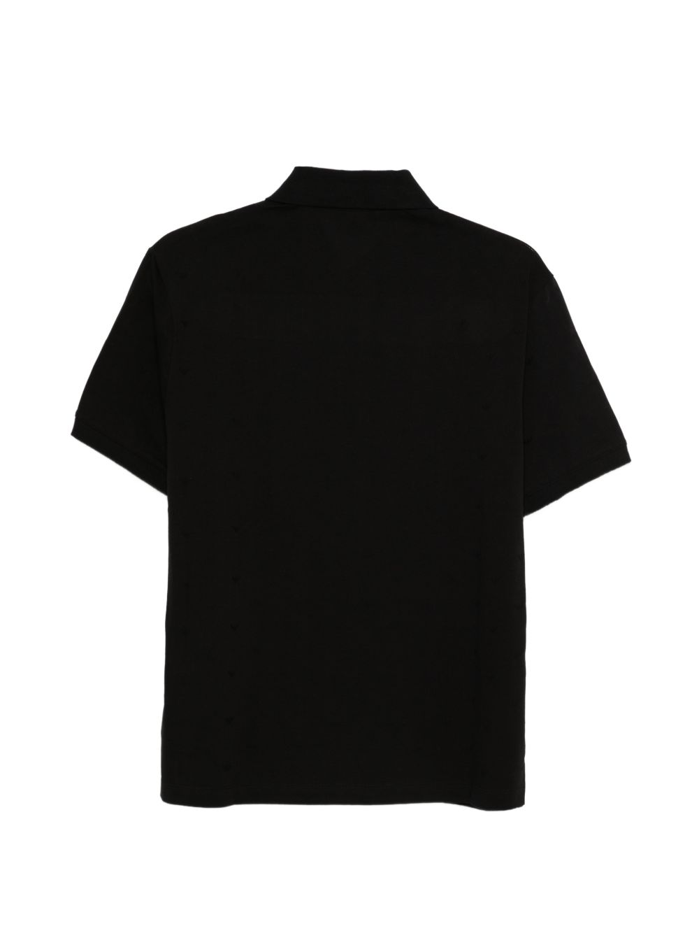 Emporio Armani Black T-Shirts & Polos — Topwear