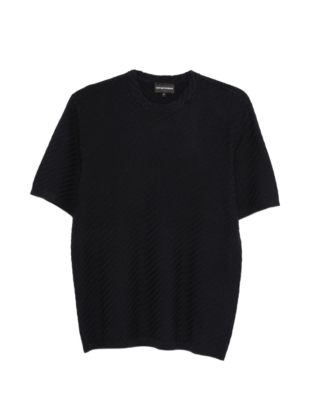 Emporio Armani Blue T-Shirts & Polos — Topwear