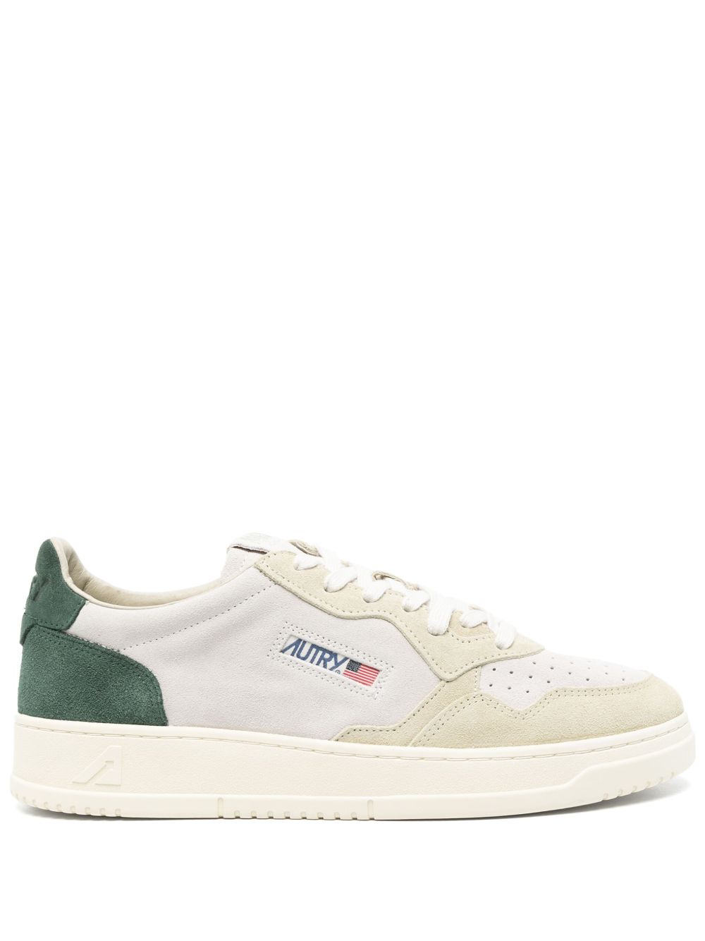 Autry Sneakers Green — Men's Low-Top Luxury Sneaker