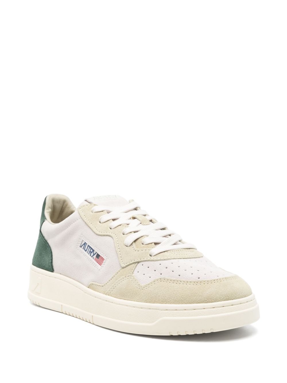 Autry Sneakers Green — Men's Low-Top Luxury Sneaker