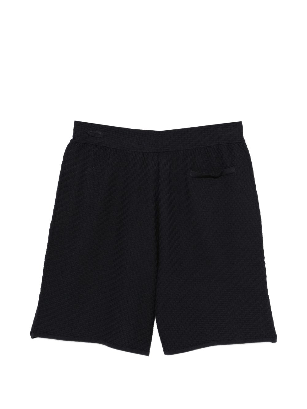 Emporio Armani Blue Short Trousers — Luxury Loungewear
