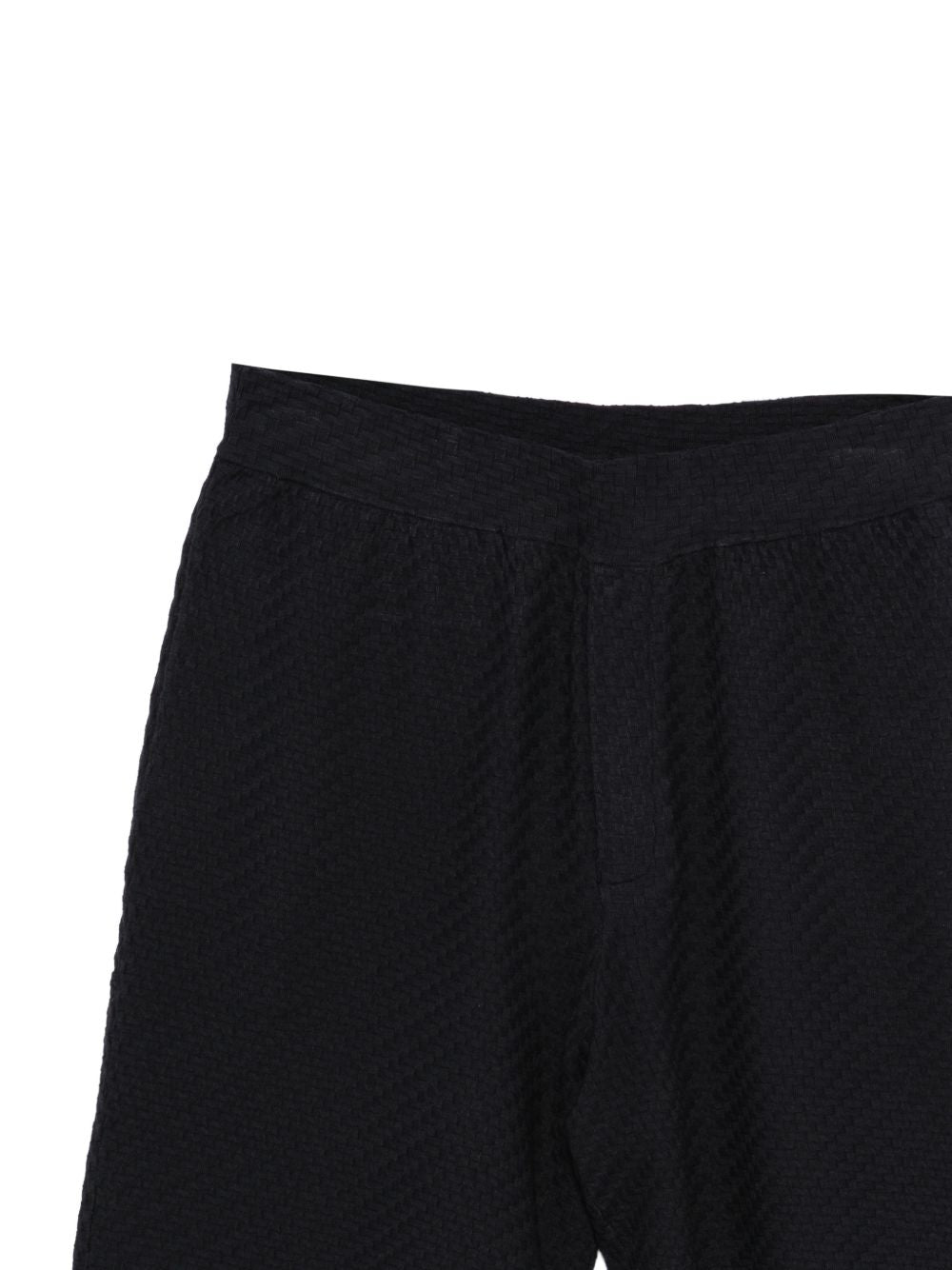 Emporio Armani Blue Short Trousers — Luxury Loungewear